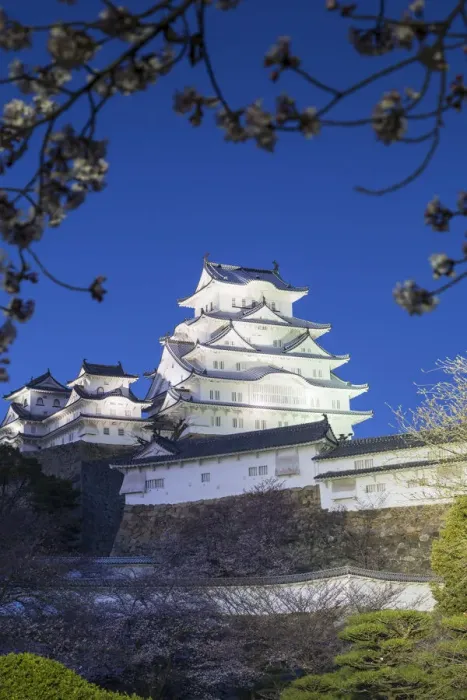 Framed Print : Himeji Castle (UNESCO World Heritage site) at dusk, Himeji, Kansai, Honshu, Japan Framed Print : Himeji Castle (UNESCO World Heritage site) at dusk, Himeji, Kansai, Honshu, Japan