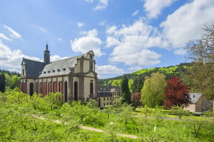 Framed Print : Himmerod abbey, Groszlittgen, Eifel, Rhineland-Palatinate, Germany Framed Print : Himmerod abbey, Groszlittgen, Eifel, Rhineland-Palatinate, Germany