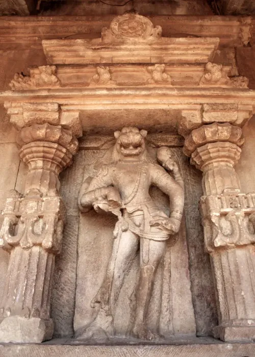 Framed Print : Hindu temple, Aihole, Karnataka, India Framed Print : Hindu temple, Aihole, Karnataka, India