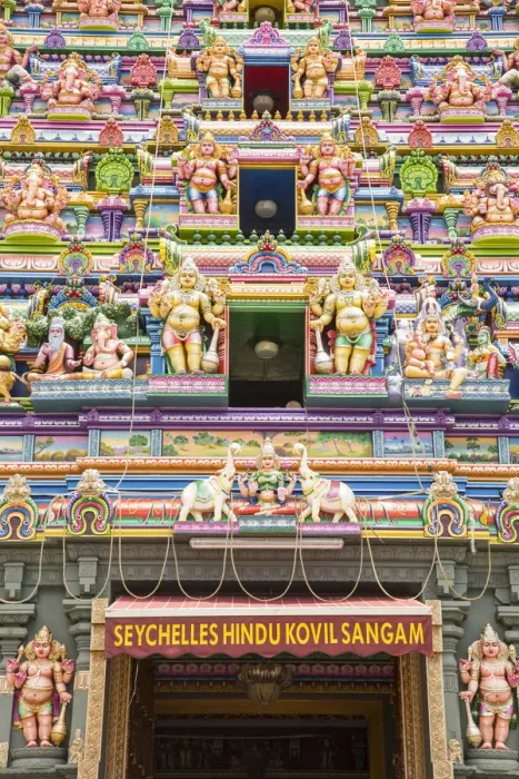 Framed Print : Hindu Temple, Victoria, Mahe, Seychelles Framed Print : Hindu Temple, Victoria, Mahe, Seychelles