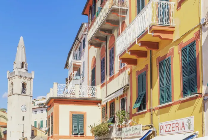 Framed Print : Historic district, Lerici, La Spezia district, Liguria, Italy Framed Print : Historic district, Lerici, La Spezia district, Liguria, Italy