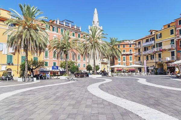 Historic district, Lerici, La Spezia district, Liguria, Italy