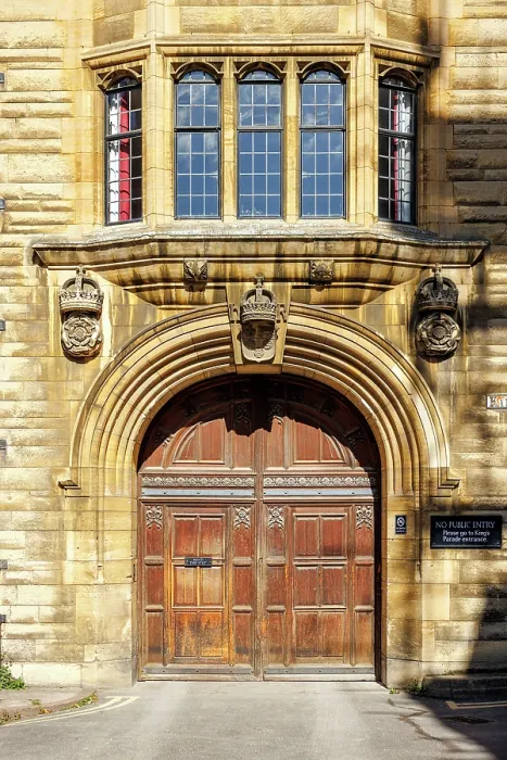 Framed Print : Historic door at Kings College, Cambridge, Cambridgeshire, England, UK Framed Print : Historic door at Kings College, Cambridge, Cambridgeshire, England, UK