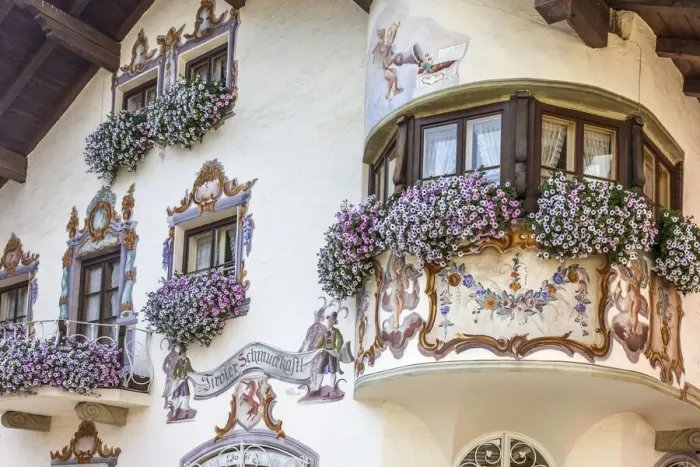 Framed Print : Historic farm in Seefeld in Tirol, Tyrol, Austria Framed Print : Historic farm in Seefeld in Tirol, Tyrol, Austria