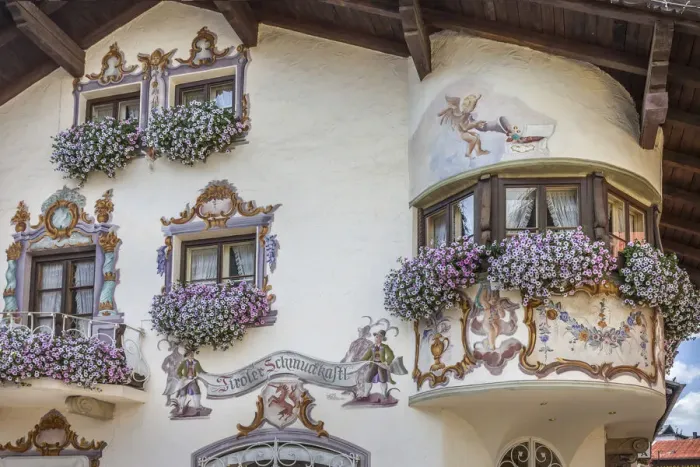 Framed Print : Historic farm in Seefeld in Tirol, Tyrol, Austria Framed Print : Historic farm in Seefeld in Tirol, Tyrol, Austria