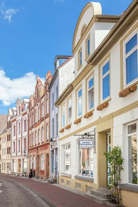 Framed Print : Historic houses in the old town of Wismar, Mecklenburg-Western Pomerania, Baltic Sea, Northern Germany, Germany Framed Print : Historic houses in the old town of Wismar, Mecklenburg-Western Pomerania, Baltic Sea, Northern Germany, Germany