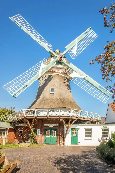 Framed Print : Historic island mill Norderney from 1862, East Frisian Islands, East Frisia, Lower Saxony, Germany Framed Print : Historic island mill Norderney from 1862, East Frisian Islands, East Frisia, Lower Saxony, Germany