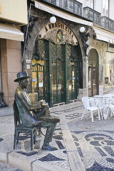 Historic Pastelaria A Brasileira, Baixa District, Lisbon, Portugal