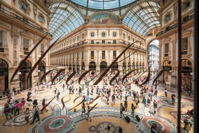 Framed Print : Historic Pasticceria Marchesi, Since 1824, Galleria Vittorio Emanuele II, Milan, Lombardy Framed Print : Historic Pasticceria Marchesi, Since 1824, Galleria Vittorio Emanuele II, Milan, Lombardy