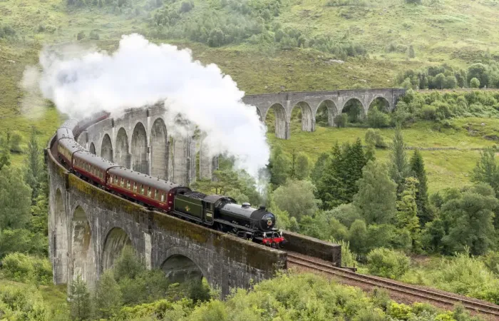 Framed Print : Historic steam train The Jacobite on the Glenfinnan Viaduct, Highlands, Scotland Framed Print : Historic steam train The Jacobite on the Glenfinnan Viaduct, Highlands, Scotland
