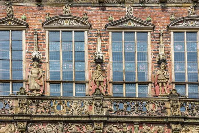 Framed Print : Historic town hall on the market square, Bremen, Germany Framed Print : Historic town hall on the market square, Bremen, Germany