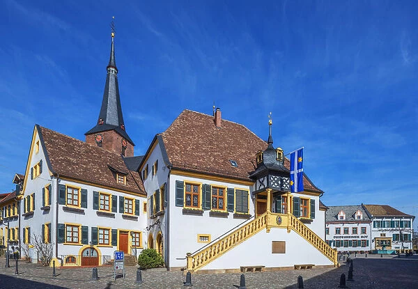 Historical city hall of Deidesheim, Rhineland-Palatinate, Germany