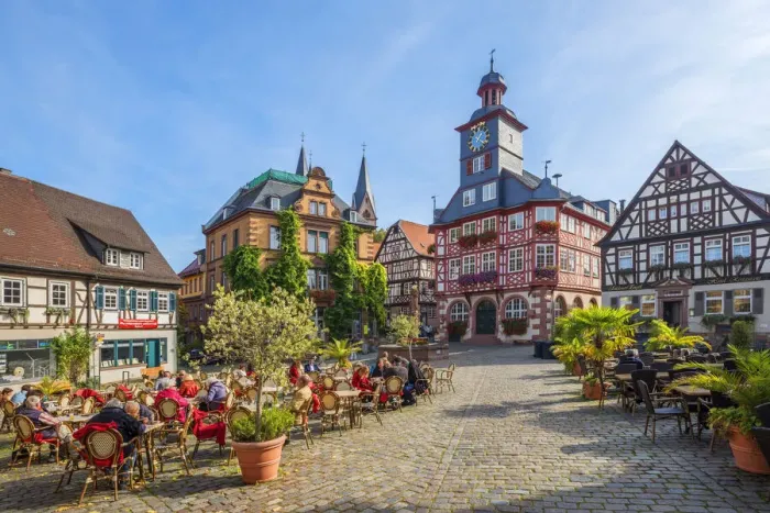 Framed Print : Historical market place and city hall, Heppenheim, Hessische Bergstrasse, Odenwald, Hesse Framed Print : Historical market place and city hall, Heppenheim, Hessische Bergstrasse, Odenwald, Hesse