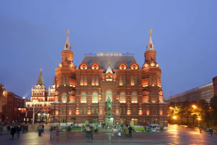 Framed Print : Historical Museum and Marshal Zhukov statue, Moscow, Russia Framed Print : Historical Museum and Marshal Zhukov statue, Moscow, Russia