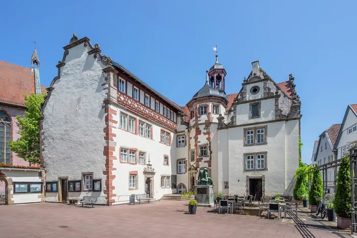 Framed Print : Historical town hall of Bad Hersfeld, Hesse, Germany Framed Print : Historical town hall of Bad Hersfeld, Hesse, Germany