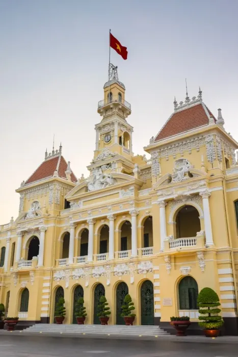 Framed Print : Ho Chi Minh City Hall (Ho Chi Minh City Peoples Committee), Ho Chi Minh City (Saigon)