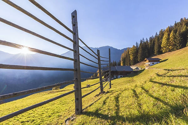 Hochberg, Mountain Farm, Innervilgratental, Villgraten valley, East Tyrol, Austria