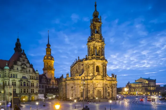 Framed Print : Hofkirche & Dresden Castle, Dresden, Saxony, Germany Framed Print : Hofkirche & Dresden Castle, Dresden, Saxony, Germany