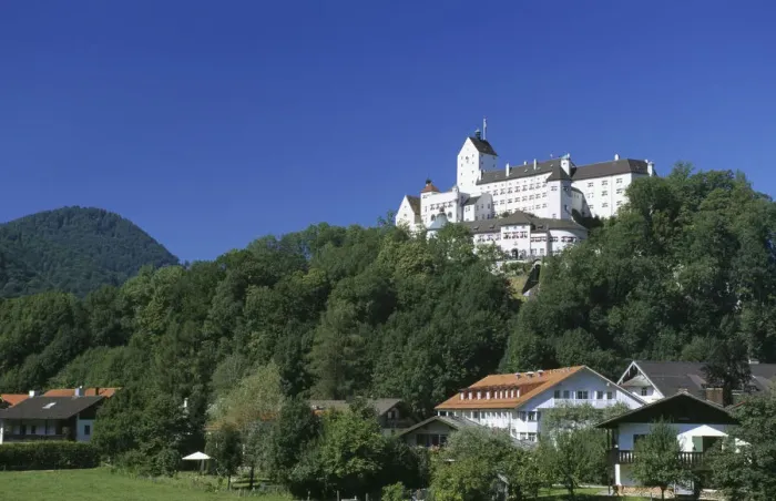 Framed Print : Hohenaschau Castle, Aschau, Priental Valley, Chiemgau, Bavaria, Germany Framed Print : Hohenaschau Castle, Aschau, Priental Valley, Chiemgau, Bavaria, Germany