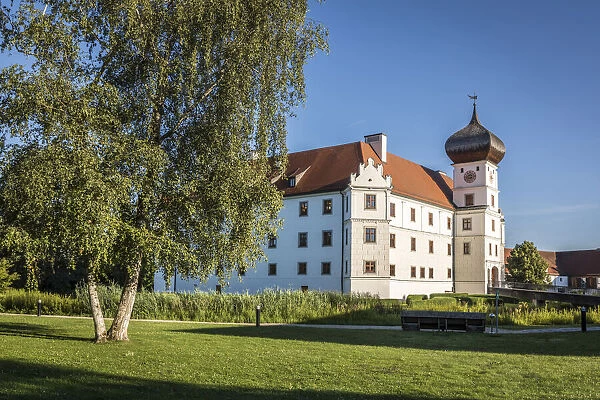 Hohenkammer Castle in Hohenkammer, Upper Bavaria, Bavaria, Germany