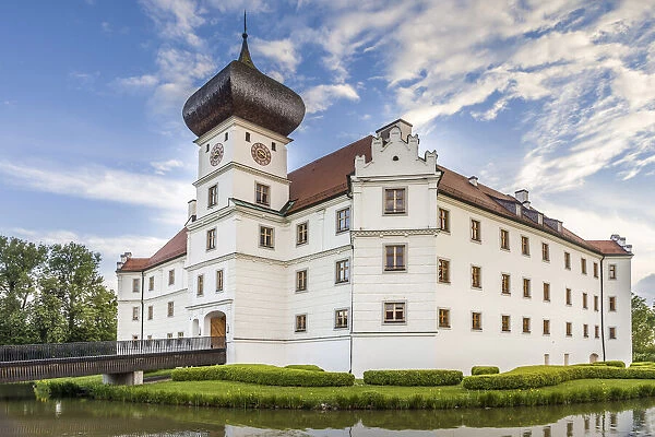 Hohenkammer Castle in Upper Bavaria, Bavaria, Germany