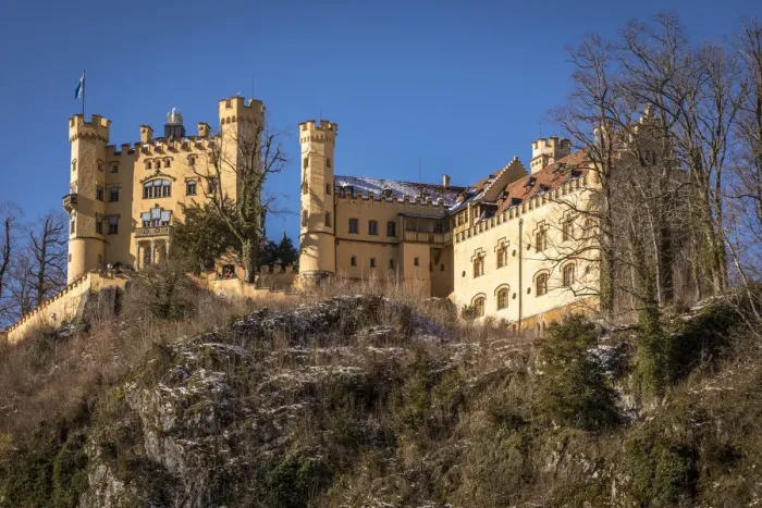 Framed Print : Hohenschwangau Castle, Schwangau, Allgaeu, Bavaria, Germany Framed Print : Hohenschwangau Castle, Schwangau, Allgaeu, Bavaria, Germany