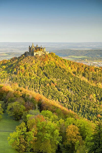 Hohenzollern Castle in Autumn, Baden-Wurttemberg, Germany
