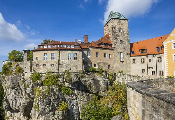 Hohnstein castle, Hohnstein, Saxon Switzerland National Park, Saxony, Germany