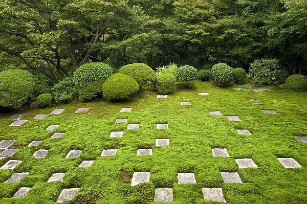 Hojo Hasso (Zen) Northern Garden, Tofuku-ji, Kyoto, Japan