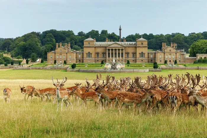 Framed Print : Holkham Hall, Norfolk, England Framed Print : Holkham Hall, Norfolk, England