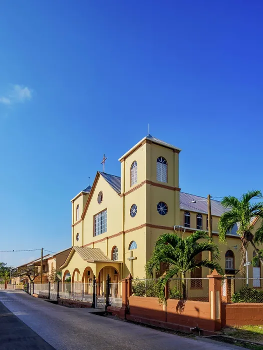 Framed Print : Holy Redeemer Cathedral, Belize City, Belize District, Belize Framed Print : Holy Redeemer Cathedral, Belize City, Belize District, Belize