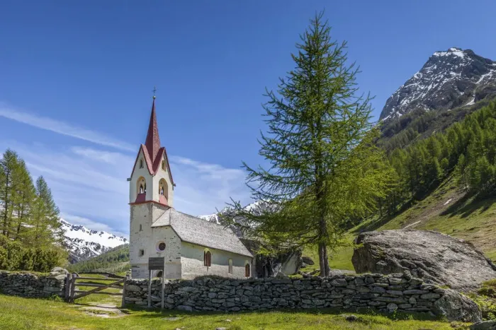 Framed Print : Holy Spirit Church in Kasern, Valle Aurina, South Tyrol, Italy Framed Print : Holy Spirit Church in Kasern, Valle Aurina, South Tyrol, Italy