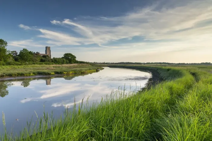 Framed Print : Holy Trinity Church & Clouds Reflecting in River Blyth, Blythburgh, Suffolk, England Framed Print : Holy Trinity Church & Clouds Reflecting in River Blyth, Blythburgh, Suffolk, England