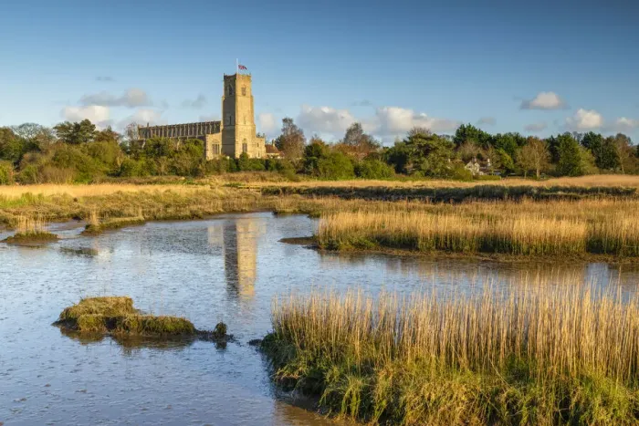 Framed Print : Holy Trinity Church Reflecting in River Blyth, Blythburgh, Suffolk, England Framed Print : Holy Trinity Church Reflecting in River Blyth, Blythburgh, Suffolk, England