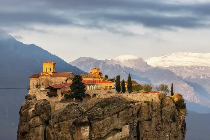 Framed Print : The Holy Trinity Monastery (Agia Triada), Meteora, Greece Framed Print : The Holy Trinity Monastery (Agia Triada), Meteora, Greece