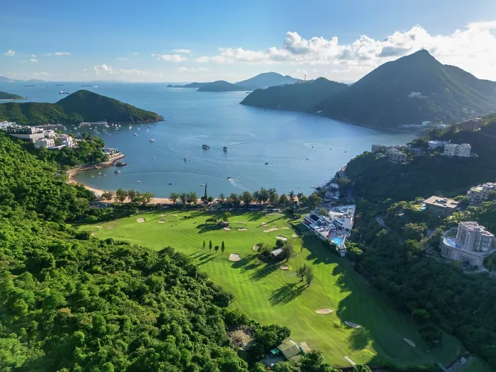 Framed Print : Hong Kong Golf Club and Deep Water Bay Beach, Hong Kong Island, Hong Kong, China Framed Print : Hong Kong Golf Club and Deep Water Bay Beach, Hong Kong Island, Hong Kong, China