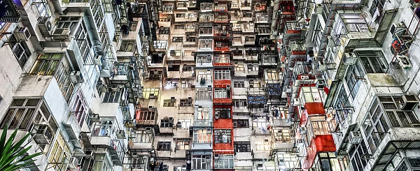 Hong Kong, Quarry Bay district with popular buildings