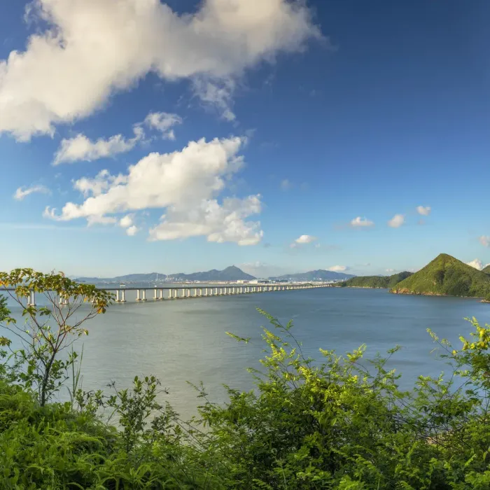 Framed Print : Hong Kong-Zhuhai-Macau bridge, Lantau Island, Hong Kong Framed Print : Hong Kong-Zhuhai-Macau bridge, Lantau Island, Hong Kong
