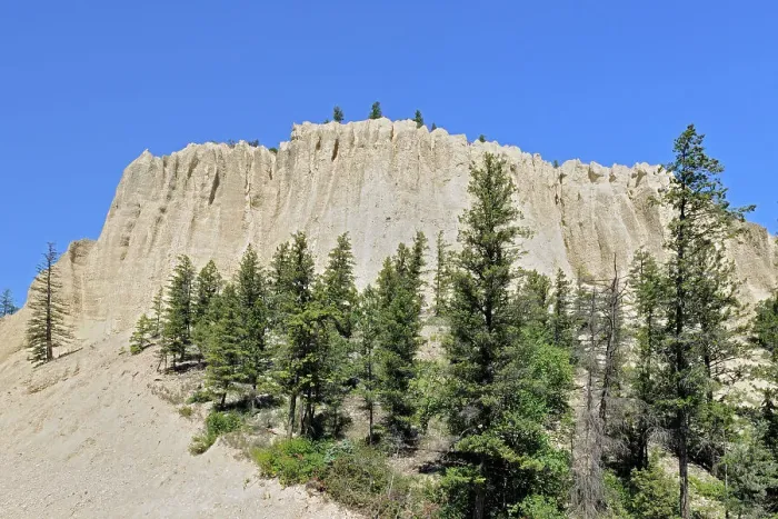 Framed Print : Hoodoos in Badlands. Dutch Creek Hoodoos, Near Fairmont Hot Springs, British Columbia, Canada Framed Print : Hoodoos in Badlands. Dutch Creek Hoodoos, Near Fairmont Hot Springs, British Columbia, Canada