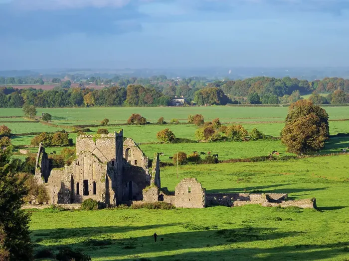 Framed Print : Hore Abbey, elevated view, Cashel, County Tipperary, Ireland Framed Print : Hore Abbey, elevated view, Cashel, County Tipperary, Ireland