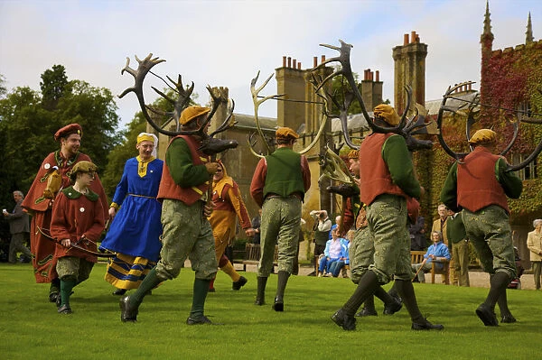 Horn Dance, Abbots Bromley, Staffordshire, England, UK