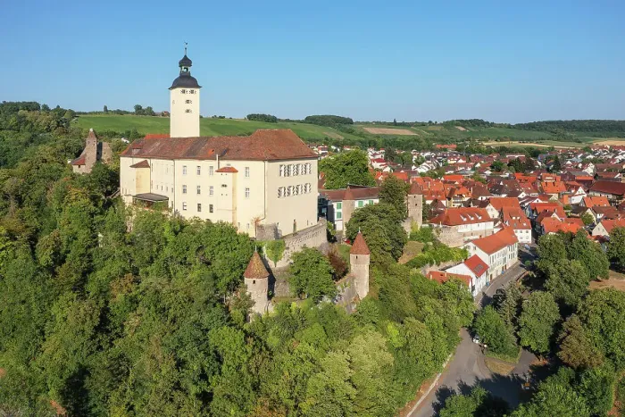 Framed Print : Horneck Castle, Gundelsheim, Neckartal Valley, Odenwald, Burgenstrasse, Baden-Wurttemberg; Germany Framed Print : Horneck Castle, Gundelsheim, Neckartal Valley, Odenwald, Burgenstrasse, Baden-Wurttemberg; Germany