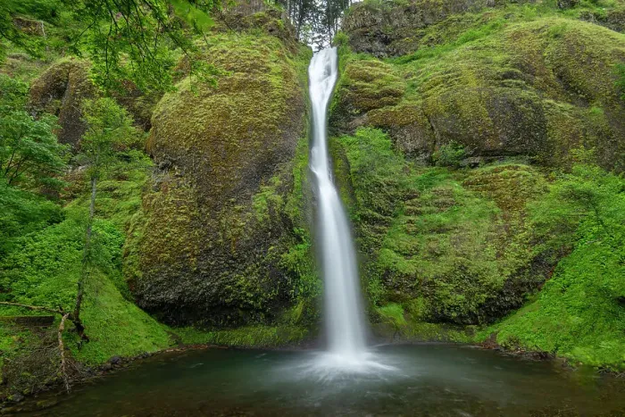 Framed Print : Horsetail Falls, Columbia River Gorge, Oregon, USA Framed Print : Horsetail Falls, Columbia River Gorge, Oregon, USA