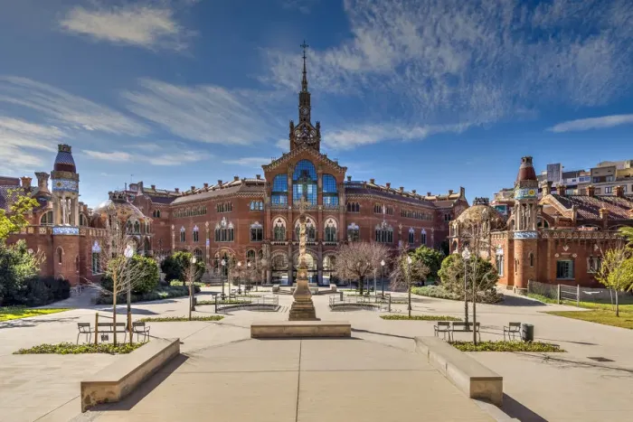 Framed Print : Hospital de la Santa Creu i Sant Pau (Hospital of the Holy Cross and Saint Paul) Framed Print : Hospital de la Santa Creu i Sant Pau (Hospital of the Holy Cross and Saint Paul)
