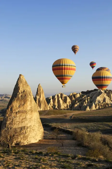 Framed Print : Hot Air Balloon, Cappadocia, Turkey