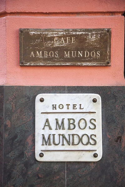 Hotel Ambos Mundos (Hemingway regularly stayed here), Havana, Cuba