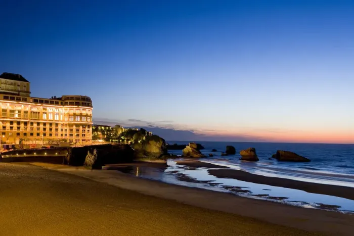 Framed Print : Hotel of Bellevue, grandee plague, Biarritz, the Basque Provinces, France Framed Print : Hotel of Bellevue, grandee plague, Biarritz, the Basque Provinces, France
