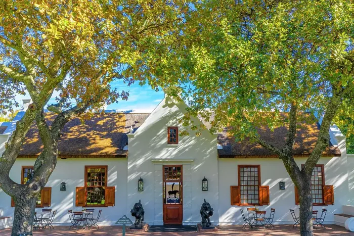 Framed Print : Hotel, Franschhoek, Western Cape, South Africa Framed Print : Hotel, Franschhoek, Western Cape, South Africa