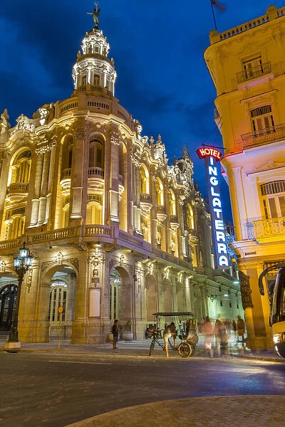 Hotel Inglaterra near Parque Central in Central Havana, Havana, Cuba