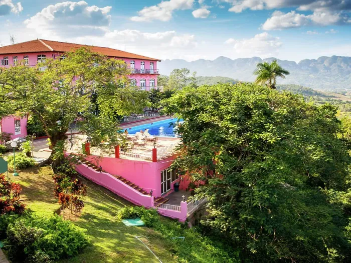 Framed Print : Hotel Los Jazmines, Vinales, Valley of Vinales, Pinar del Rio, Cuba Framed Print : Hotel Los Jazmines, Vinales, Valley of Vinales, Pinar del Rio, Cuba